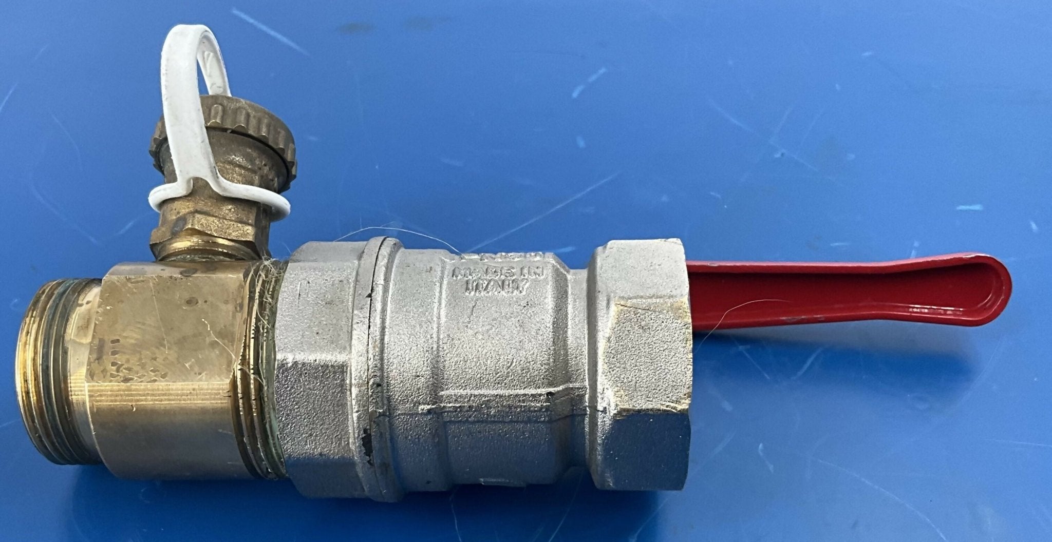 1/2 FILL/DRAIN TAP 454101.85.14F2NK6 w/ STOP VALVE (03056884/08905379 SIEMENS