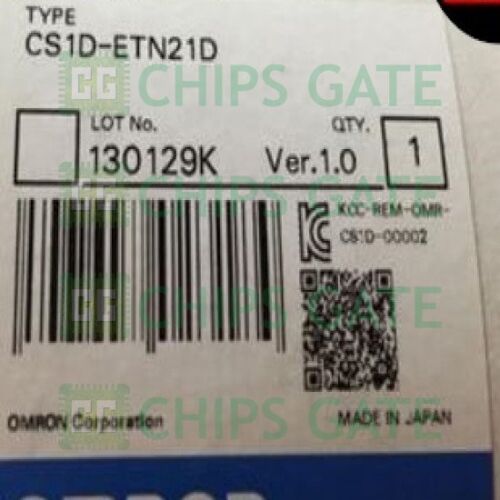 CS1D-ETN21D OMRON PLC MODULE CS1DETN21D