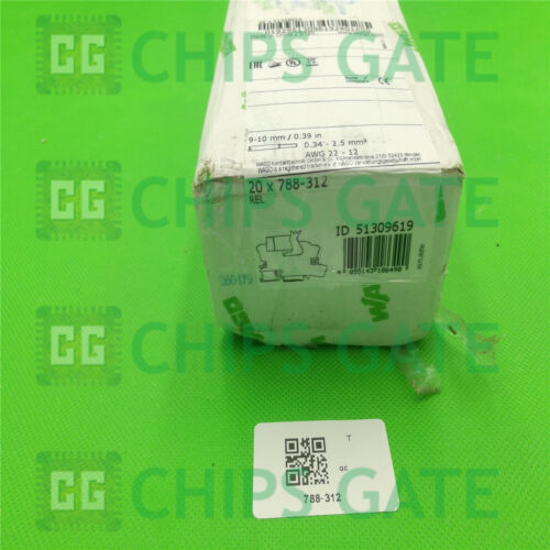 Wago 788-312 Relay w/ Base DPDT 8A 24VDC