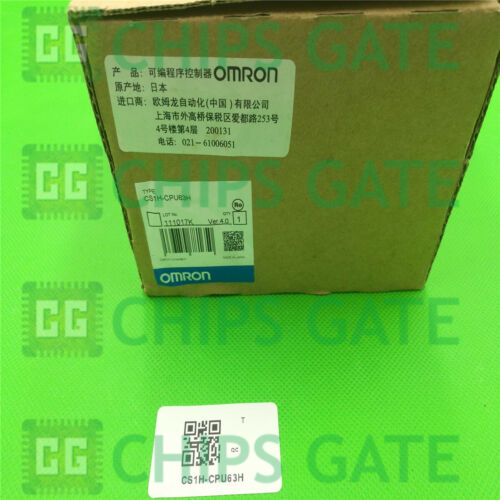 Omron CS1H-CPU63H CS1H CPU63H