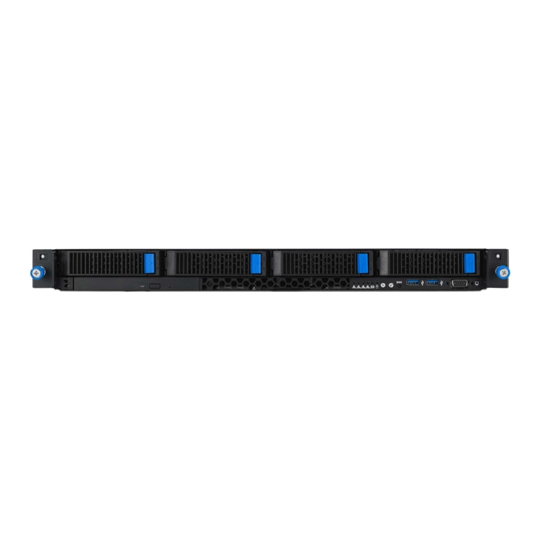 ASUS RS300-E12-RS4 1U Rackmount Xeon E-2400 Series Server - 4x Hot-Swap Bays - Dual Gigabit LAN - Redundant PSU