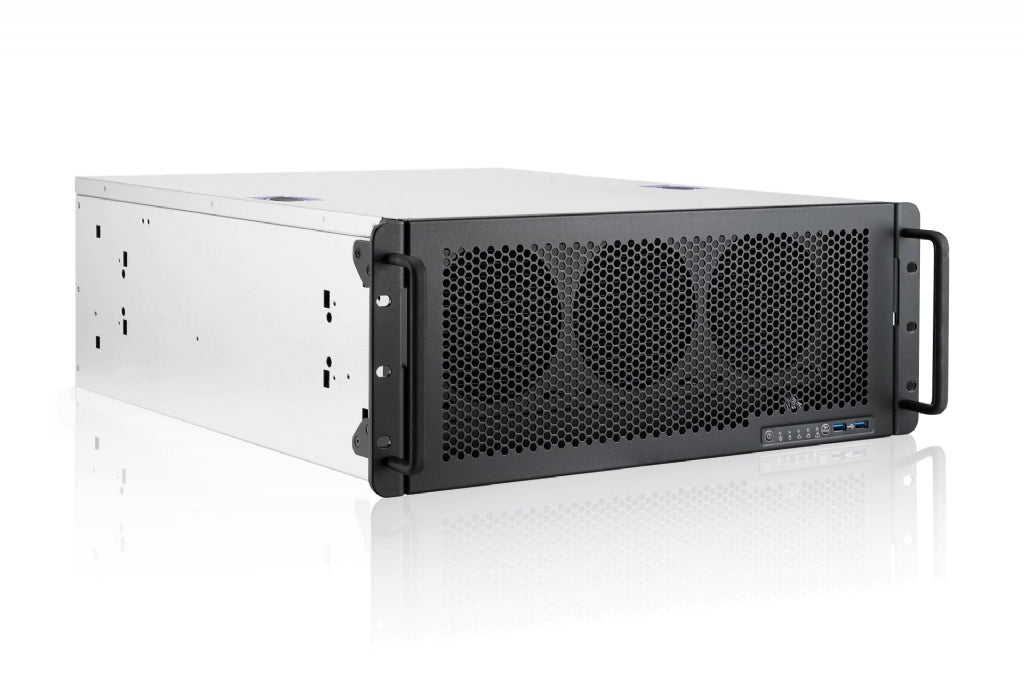 In-Win IW-RL400 - 4U Feature Rich Server Chassis with Integrated Water Cooling, Rail Kit Included