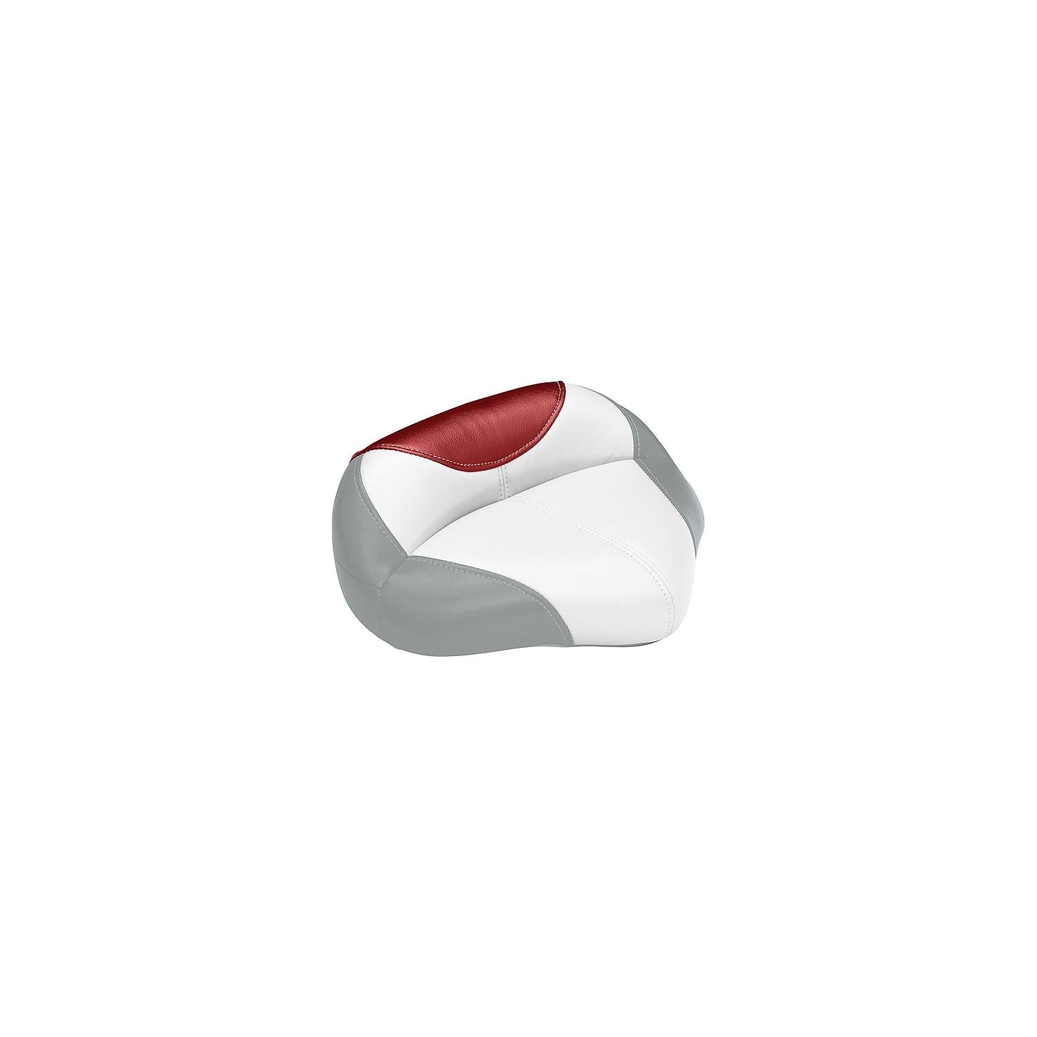 Wise Seats 1466-1774 Wise Baja Series Casting Seat, Brite White/Gray/Dark Red