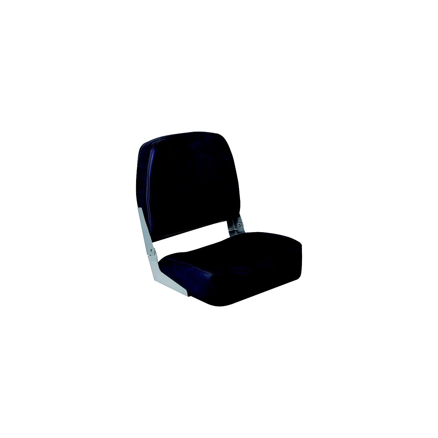 Wise Seats 3313-711 Wise Promotional Marine Grade Vinyl 16.25" D Ã— 16" W Ã— 18", H Low Back Boat Seat, Navy