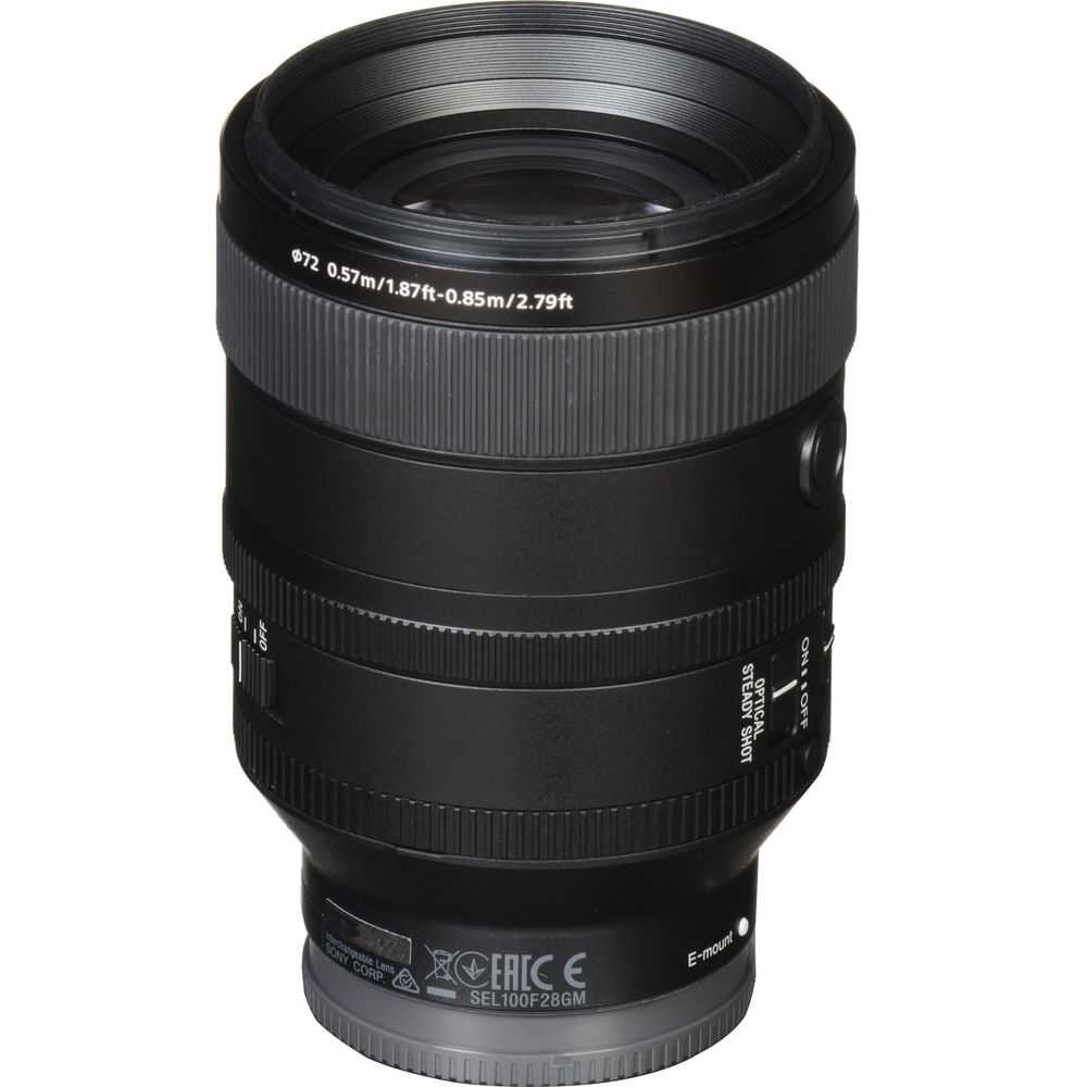 Sony 100mm f/2.8 GM OSS Macro FE Lens