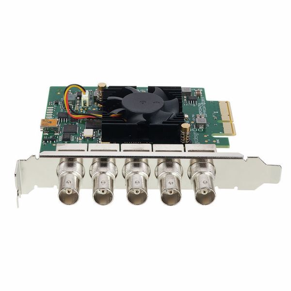 Blackmagic DeckLink Duo 2 - Rear Bracket View | Alo Tech Solutions