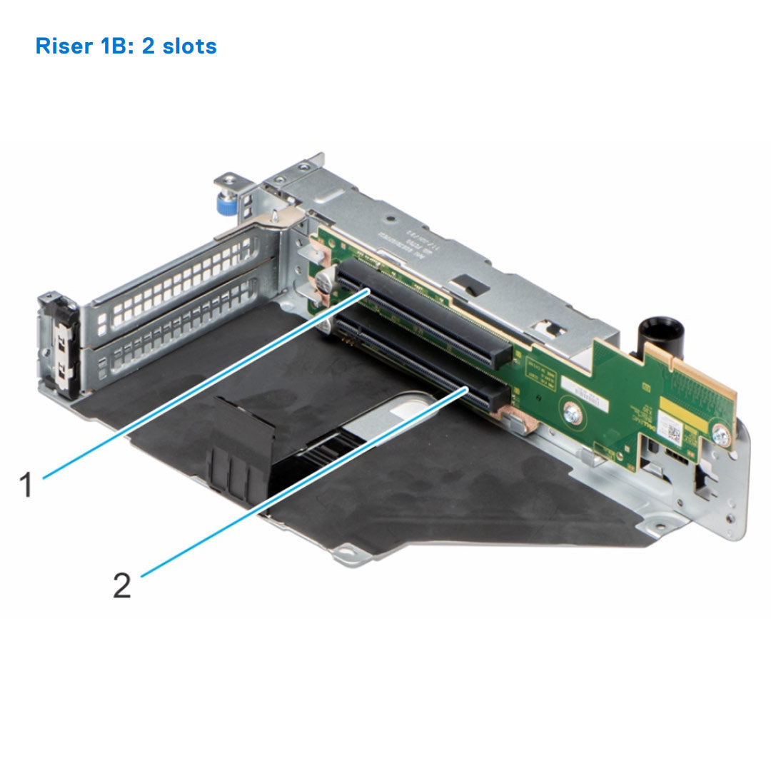 2XTTT — Riser 1B: 2 Slot | Dell PowerEdge R750