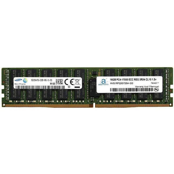 16GB (1x16GB) Server Memory Upgrade Compatible for Dell Poweredge, Dell Precision &amp; HP Proliant Servers DDR4 2133MHz PC4-17000 ECC Registered Chip 2Rx4 CL15 1.2V DRAM RAM-FoxTI