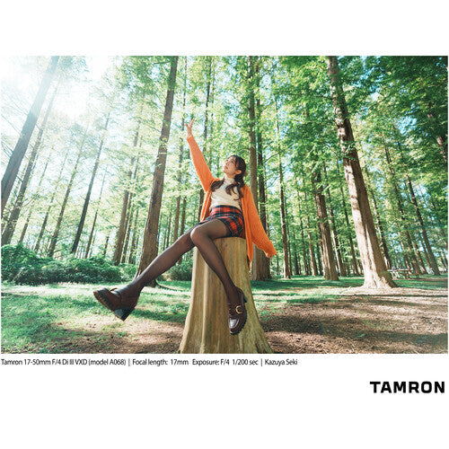 Tamron 17-50mm f/4 Di III VXD Lens (Sony E)