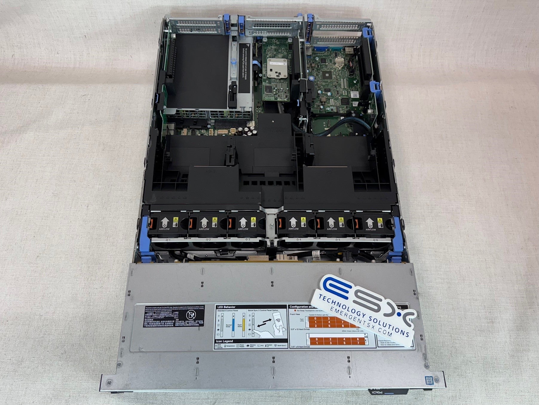 Dell PowerEdge XC740XD 12x 3.5" Server - 2x 24 Core Gold 6248R 3.0GHz, 64GB
