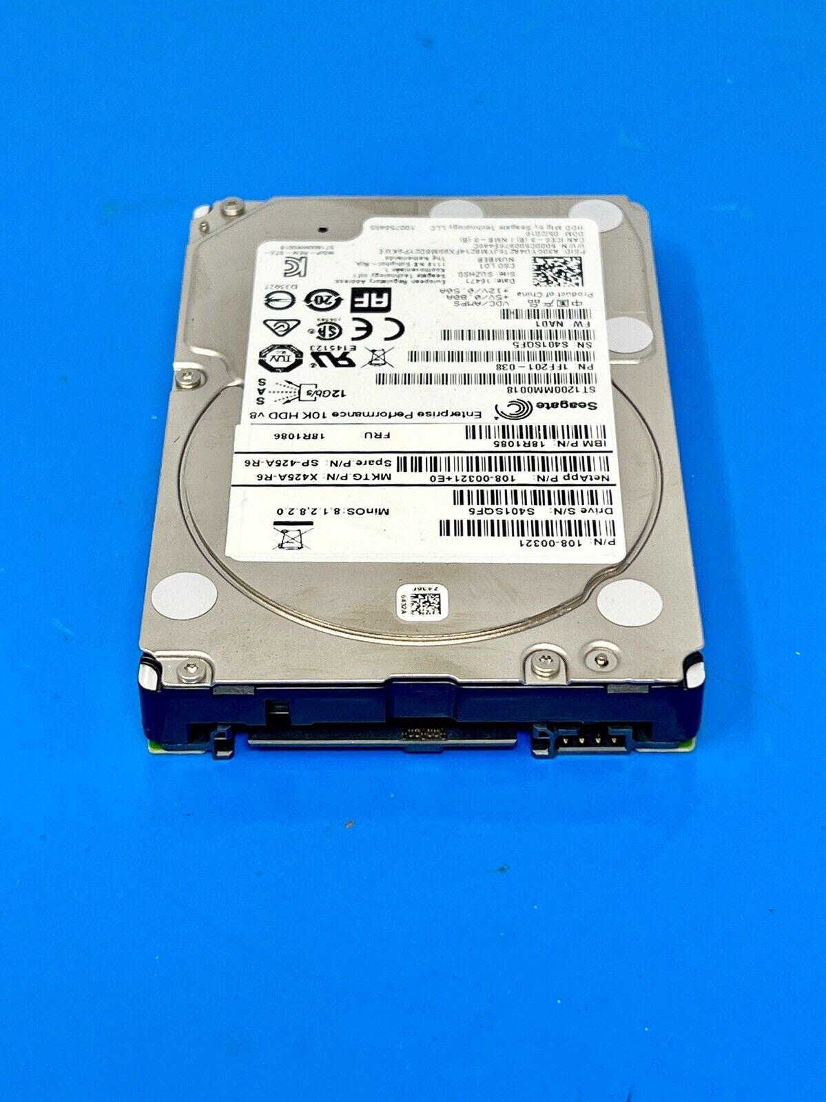 1FF200-039 - Seagate Enterprise Performance 10K.8 1.2TB 10000RPM SAS 12Gb/s 128MB Cache (512n) 2.5-inch Hard Drive