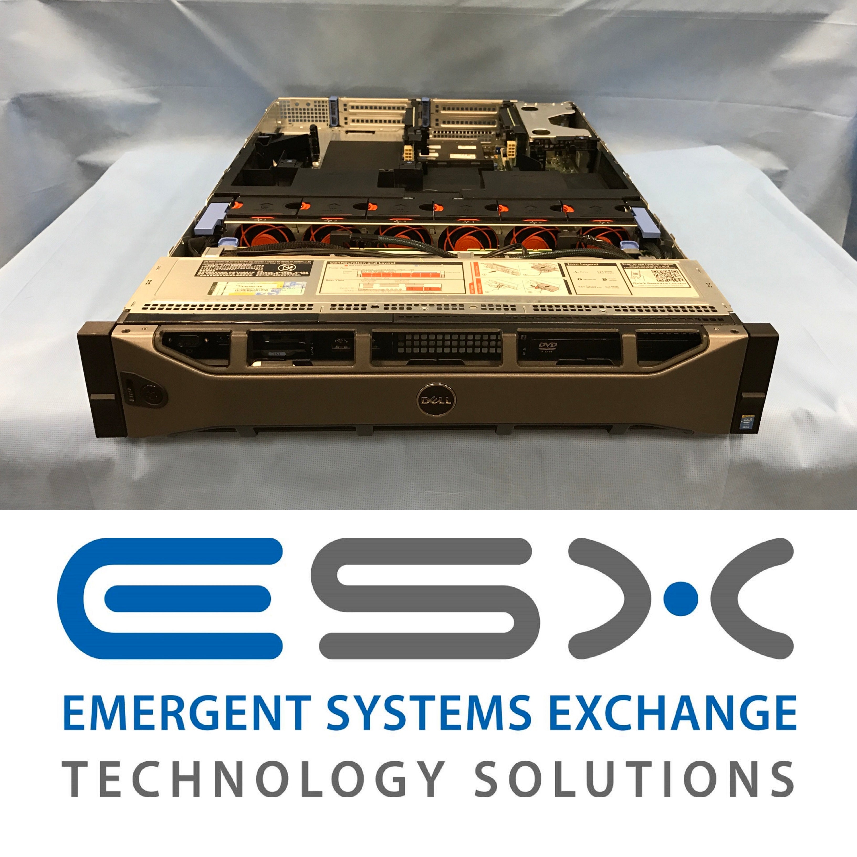 Dell PowerEdge 16B R720 2x E5-2640 @ 2.5GHz 6 Core 96GB RAM 2x 146GB 15k H710