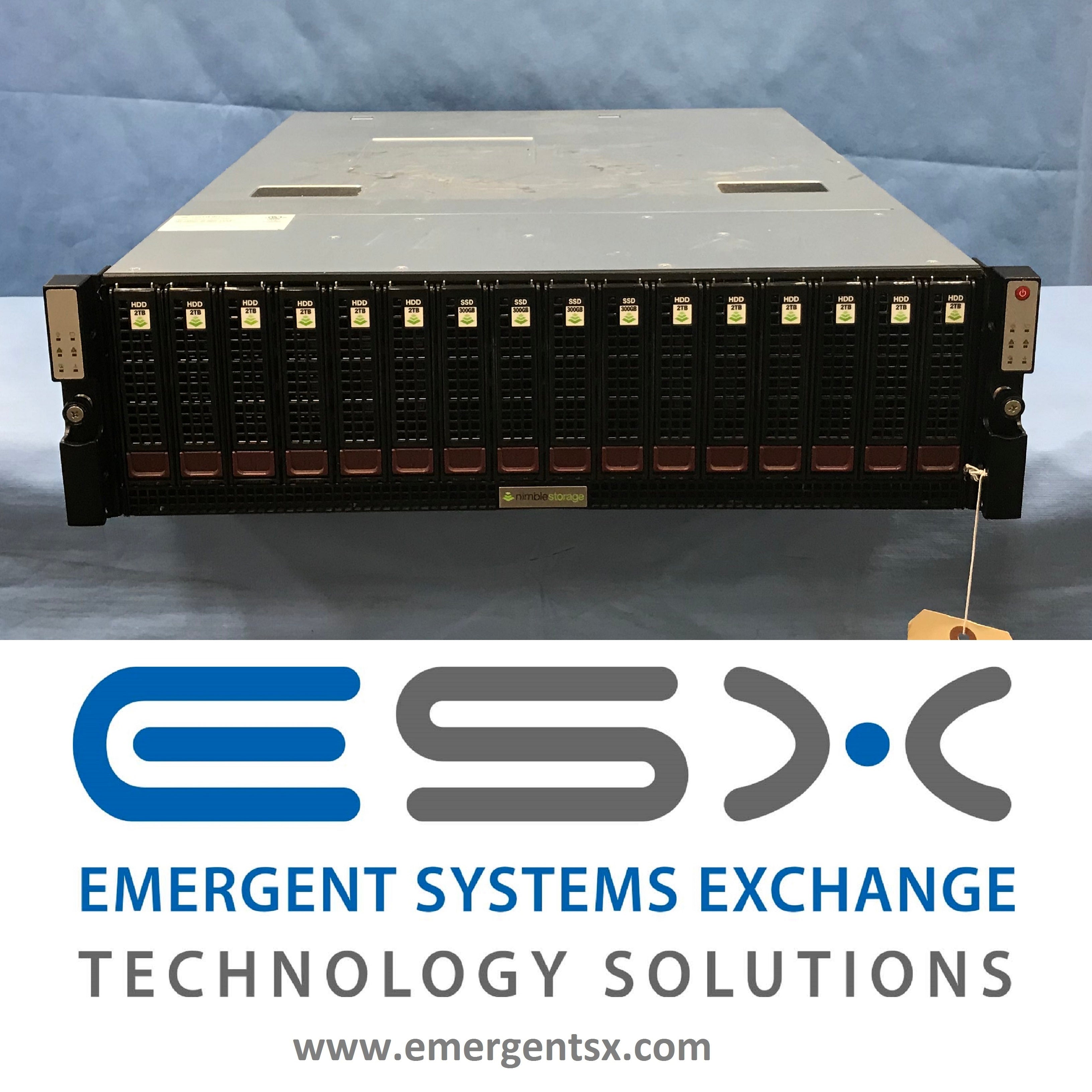 Nimble Storage CS440G-X2, 12 x 2TB, 4 x 300GB SSD, 10Gbe