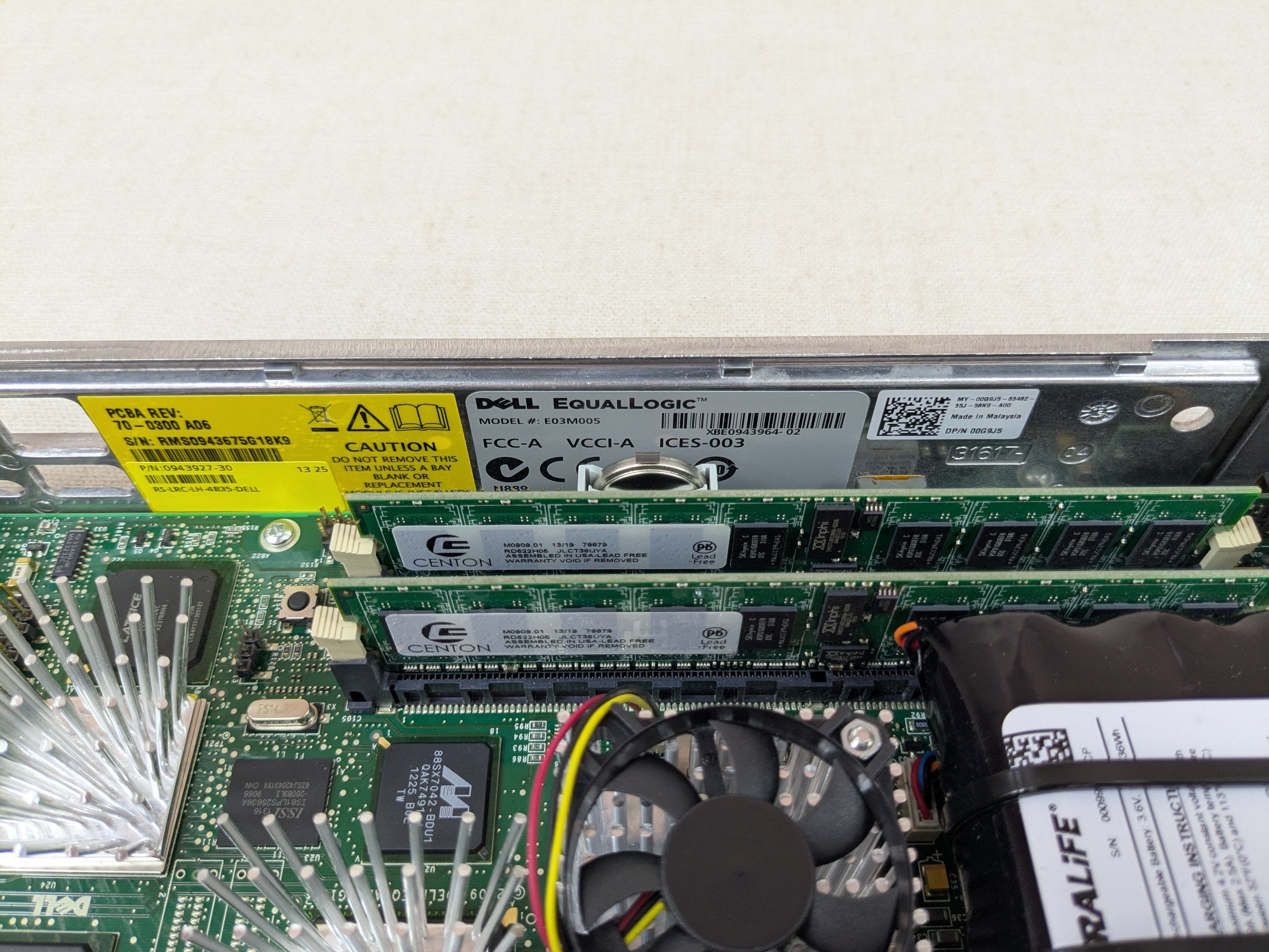 Dell 0G9J5 EqualLogic Type 10 2x 10GB SFP+ Controller Module