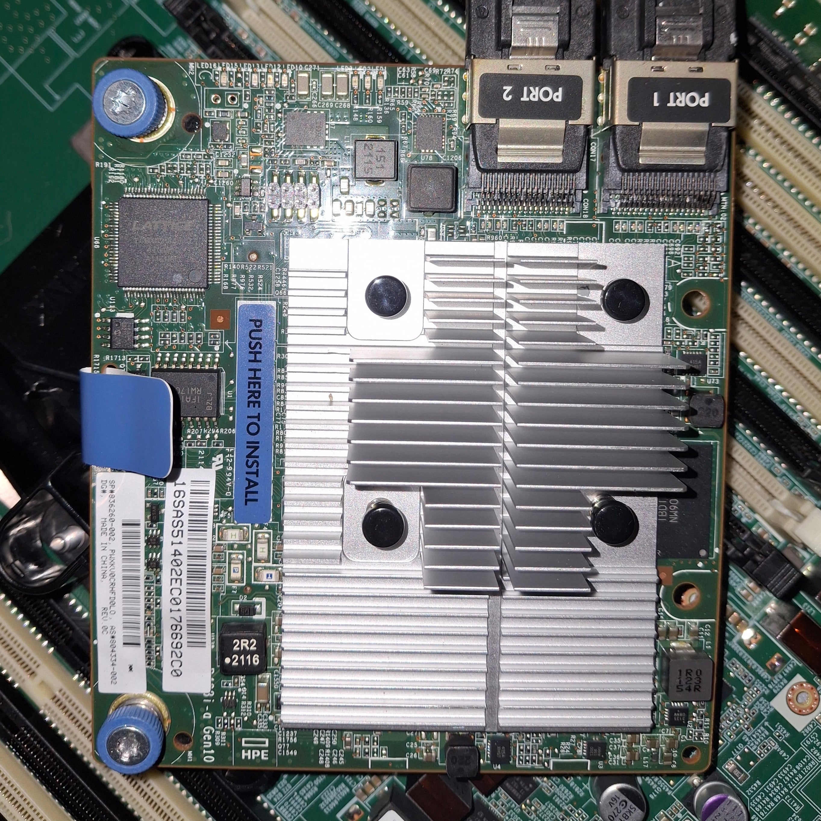 HPE P408i-a SR Controller - Rear View | Alo Tech Solutions