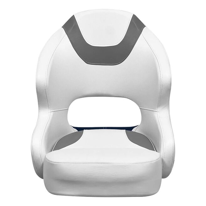 Wise Seats 3314-1773 Wise Baja Series Bucket Seat, Brite White / Grey / Round Midnight
