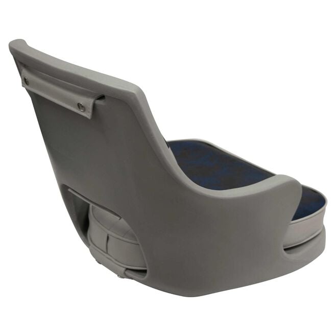 Wise Seats 8WD015-3-660 Wise Freshwater Bucket Seat W/Cushions, Gray/Navy Gray Shell