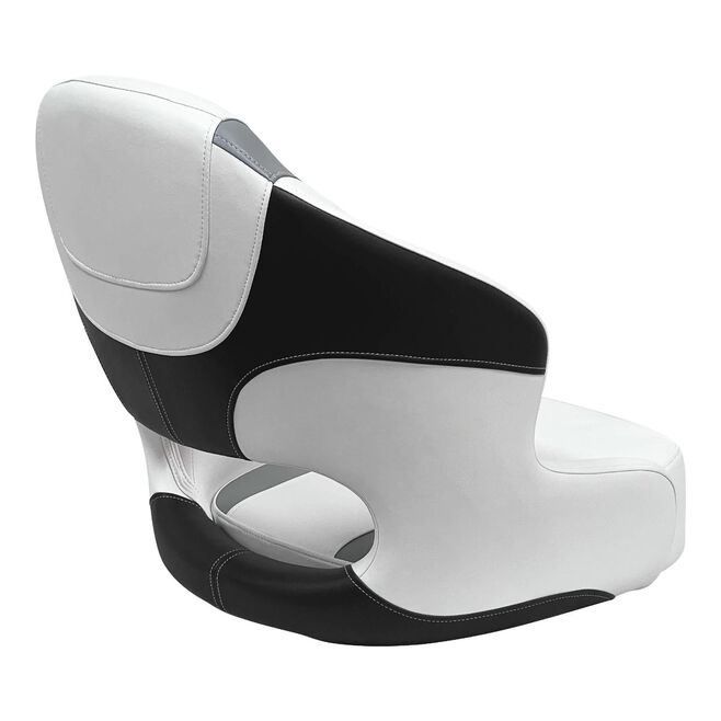 Wise Seats 3314-1782 Wise Baja Series Bucket Seat, Brite White / Grey / Black
