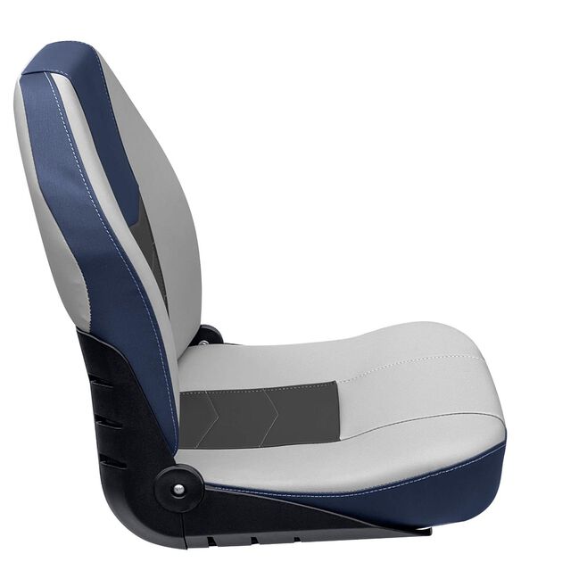 Wise Seats 3340-1789 Wise Quantum Series Fold Down Seat, Mariner Blue / Charcoal / Marble
