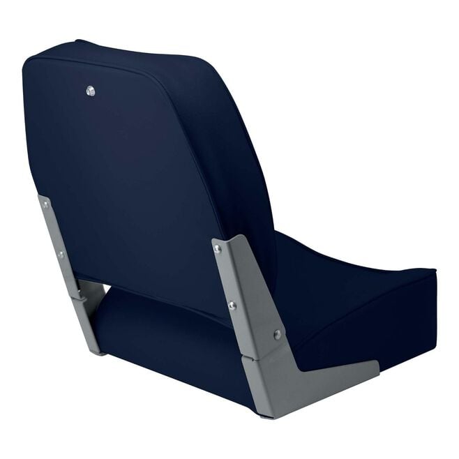 Wise Seats 3313-711 Wise Promotional Marine Grade Vinyl 16.25" D Ã— 16" W Ã— 18", H Low Back Boat Seat, Navy