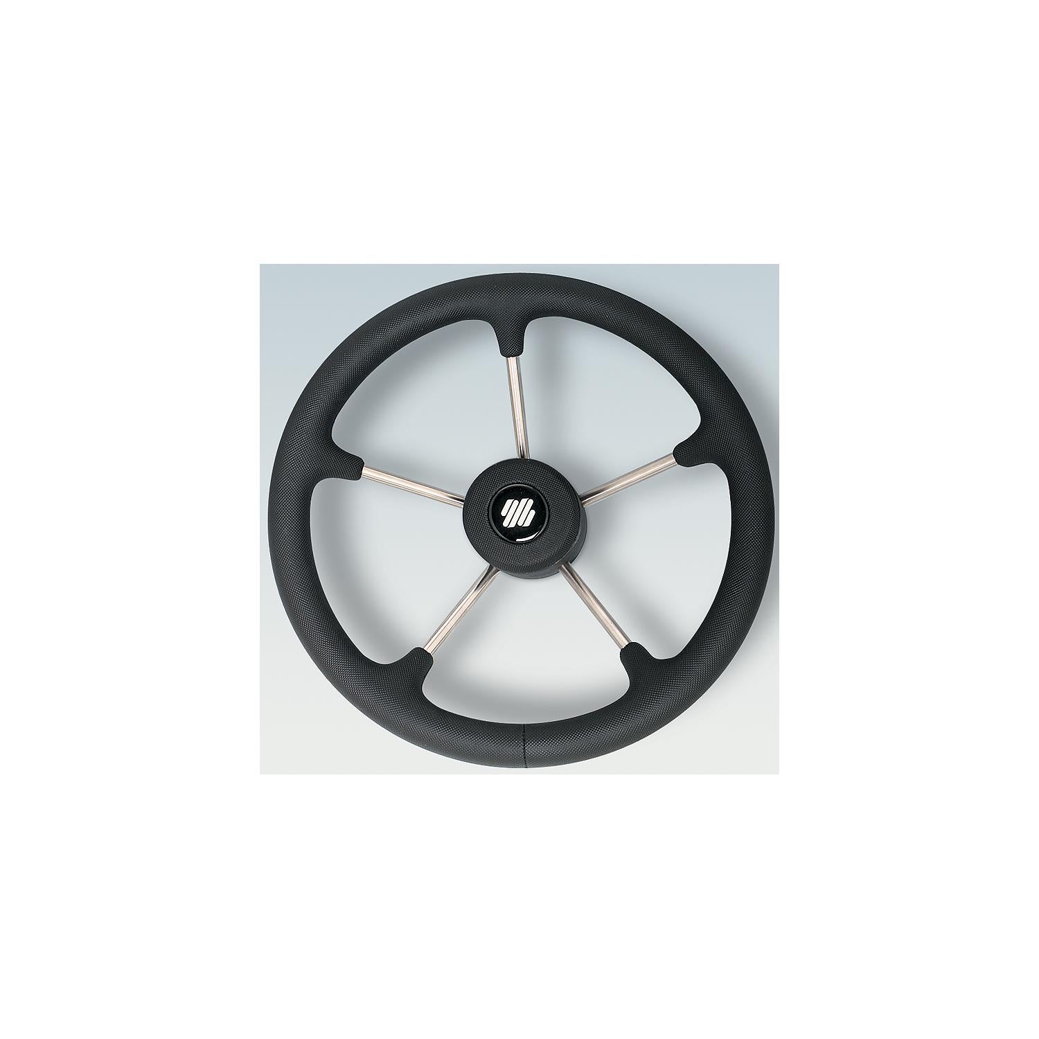 Uflex V70B Steering Wheel-Black Poly 5-Spoke