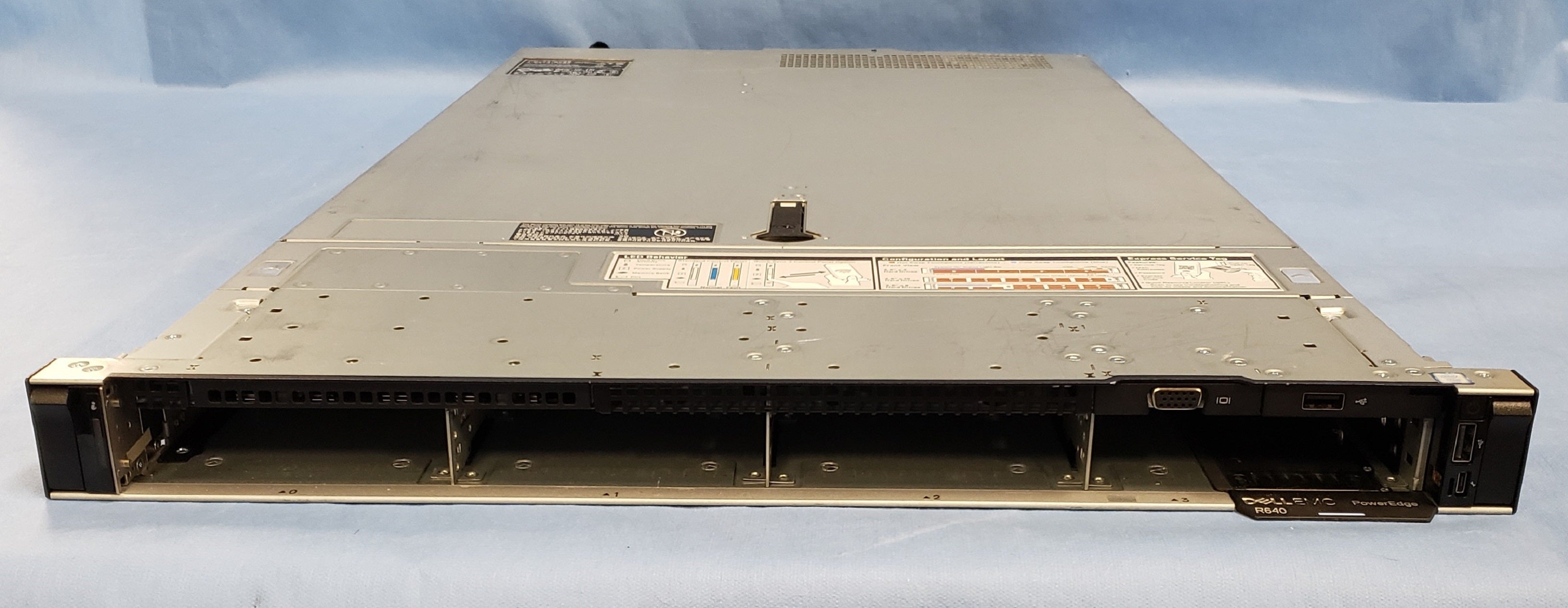 Dell PowerEdge R640 Server 2x 24C Platinum 8160M 2.1GHz 128GB RAM 2x 200GB SSD