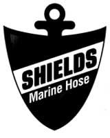 Shield 16-250-3184 Hardwall Exhaust/Water Hose, 3-1/8" x 12-1/2'
