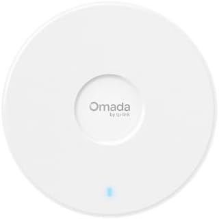 TP-Link Omada WiFi 7 Wireless Access Point | BE5000 Dual Band | 2.5G Port | PoE or DC Powered, DC Adapter Included | Seamless Roaming | Easy Setup | 5-Year Warranty | Omada Remote Managed(EAP720