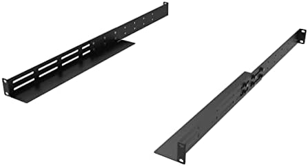 1U Universal Rack Mount Rails- 4-Post Server Rack Shelf Rail 16-29 inches Adjustable Depth for APC HP IBM DELL Compaq|B09PB2RN4J