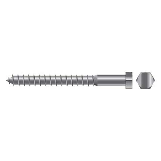 Seachoice MP1281SC 59741 Stainless Steel Lag Screw