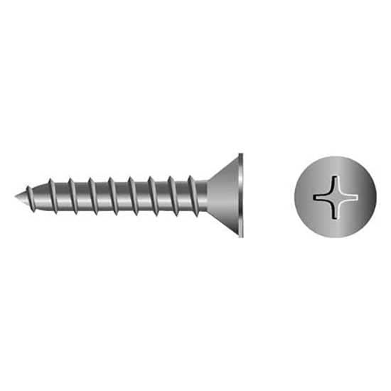 Seachoice MP0622SC 59521 Stainless Steel Phillips Machine Screw Flat Head
