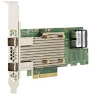 Broadcom HBA 9400-8i8e - Storage Controller - 16 Channel - SATA 6Gb/s/SAS 12Gb/s Low Profile - 1.2 GBps - PCIe 3.1 x8 (05-50031-02