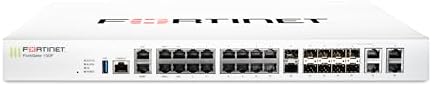 FortiGate-100F Firewall Appliance - 22 Gigabit Ethernet RJ45 Ports, 4 SFP & 2 10G SFP+ Ports, Dual Power Supplies (Appliance Only, No Subscription (FG-100F