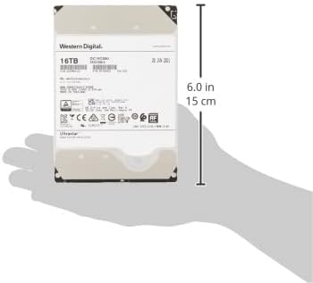 Western Digital Ultrastar DC HC550 WUH721816ALE6L4 0F38462 16TB 7.2K RPM SATA 6Gb/s 512e 512MB 3.5" SE HDD