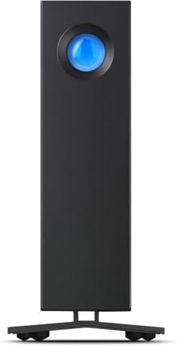 LaCie d2 Professional 14TB External Hard Drive Desktop HDD – Thunderbolt 3 USB-C USB 3.0, 7200 RPM Enterprise Class Drives, for Mac and PC Desktop, 1 Month Adobe CC (STHA14000800
