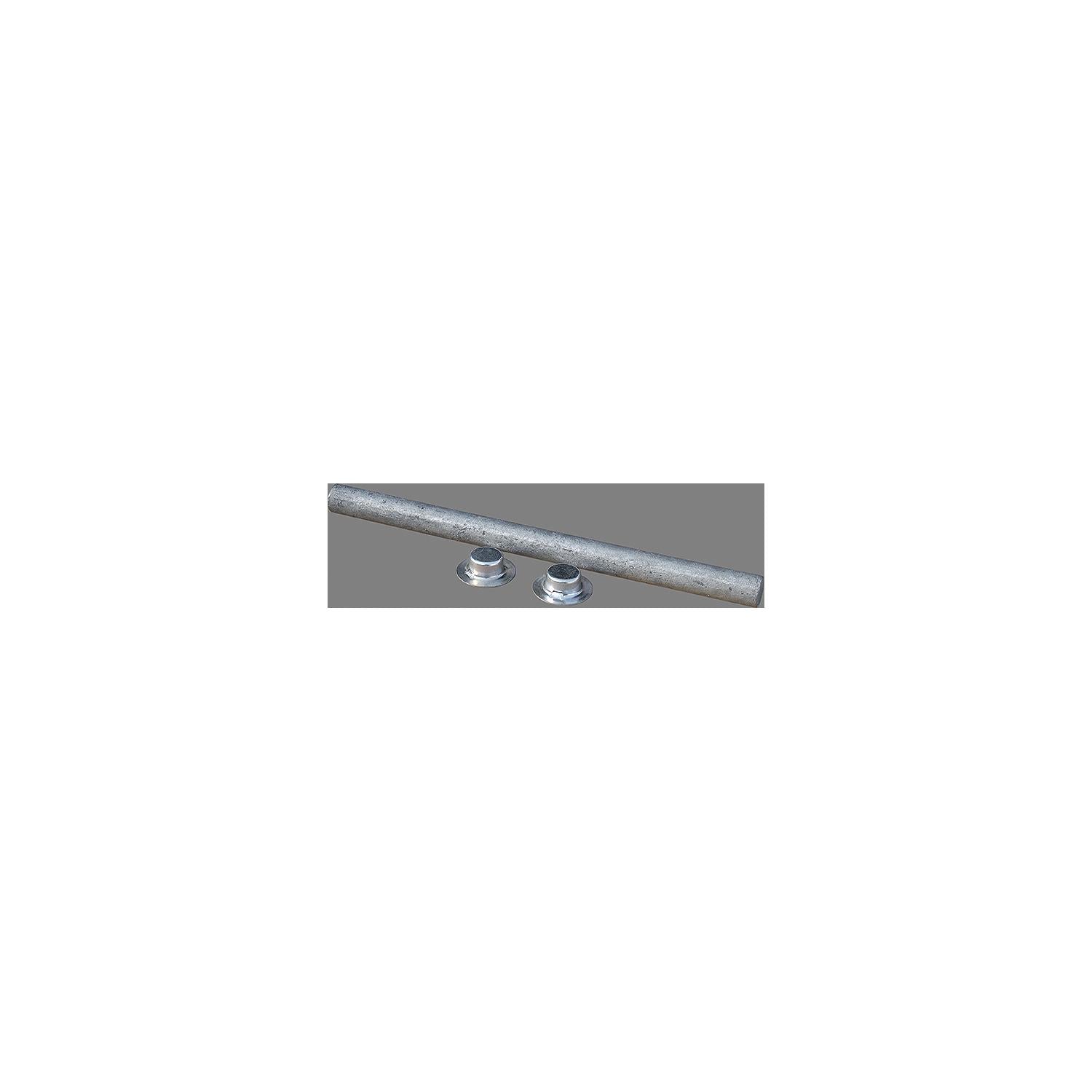 Tie Down Engineering 86184 Galvanized Roller Shaft w/Pal Nuts