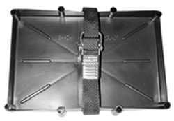 TH Marine NBH-24P-DP Narrow Battery Holder Tray, Series 24