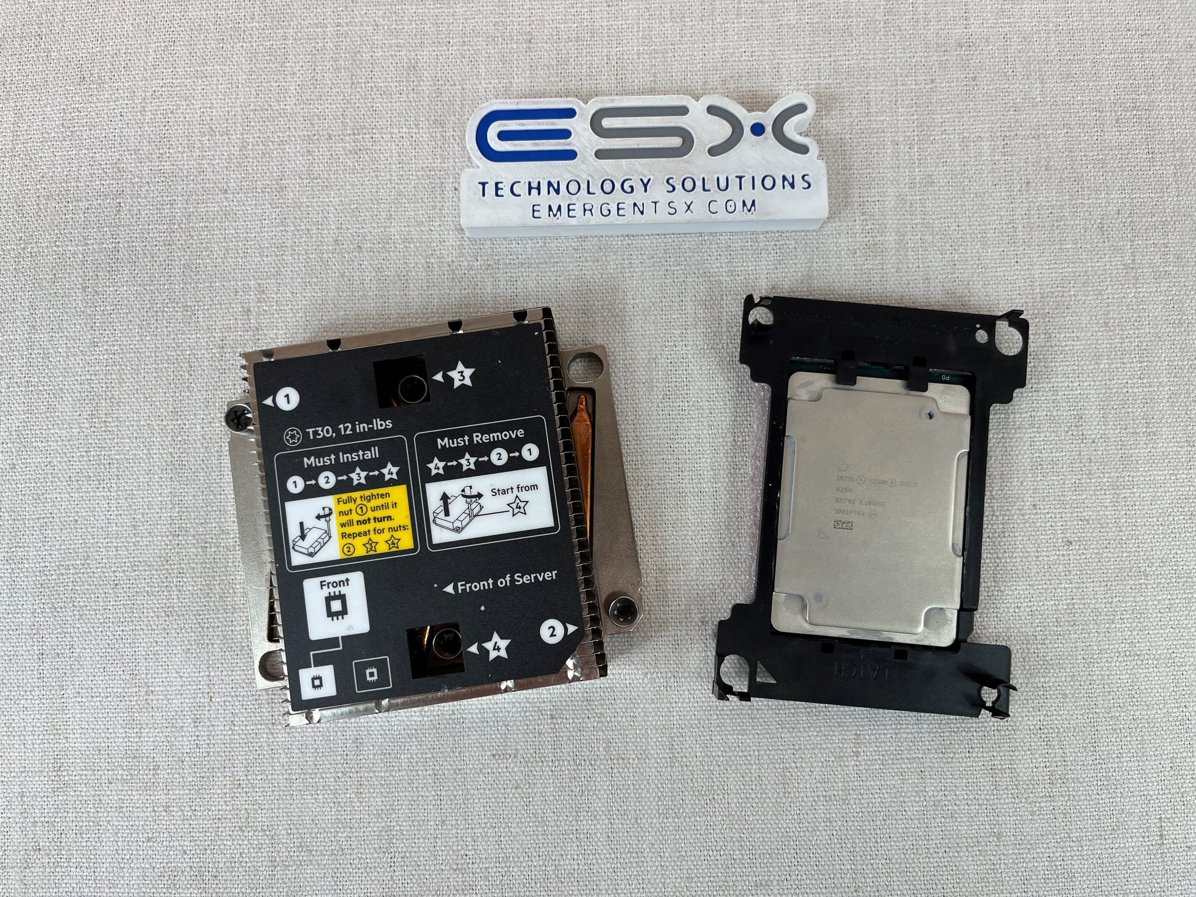 HPE BL460 Gen10 Xeon-Gold 6226 (2.7GHz/12-core/125W) Proc Kit P11870-B21
