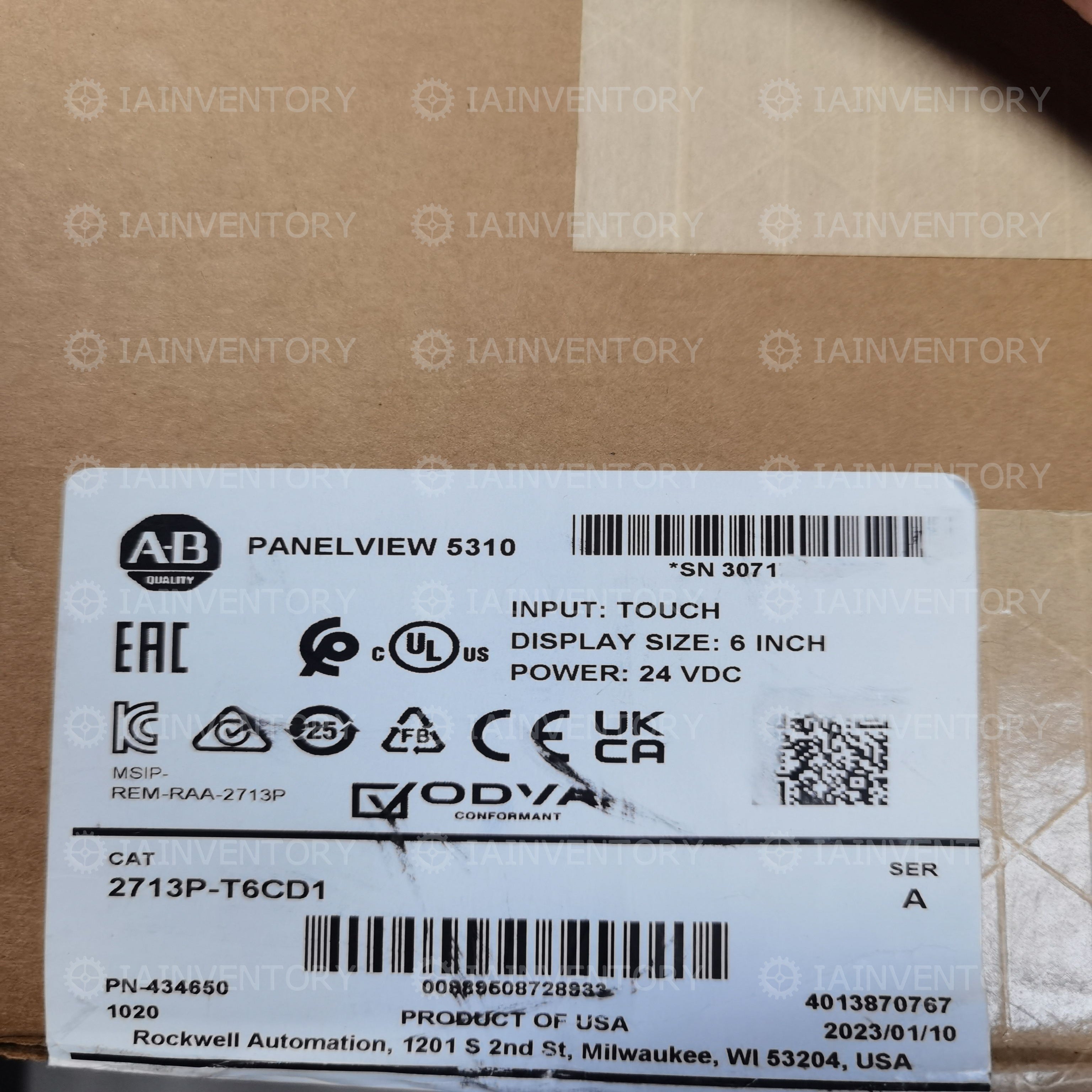 2713P-T6CD1 Allen-Bradley