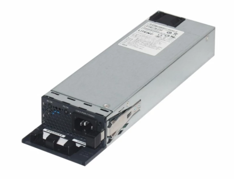 341-0653-01 Cisco 500-Watts 100-240V AC 47-63Hz Hot-Pluggable Redundant Power Supply for ISR 4430 / 4431 Router