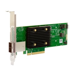 Broadcom 05-50075-01 8-Port Ext 12Gb/s SAS/SATA/PCIe (NVMe Tri-Mode HBA 9500-8E F/S