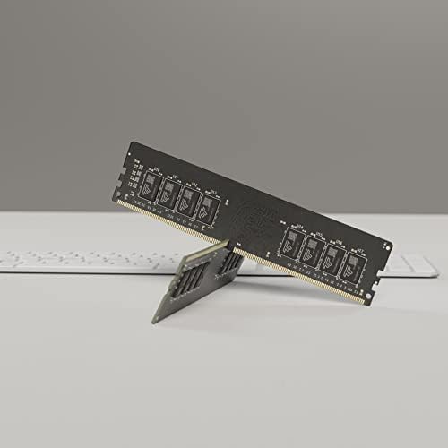 Timetec Premium 32GB KIT(2x16GB DDR4 2666MHz PC4-21300 Non-ECC Unbuffered 1.2V CL19 2Rx8288 Pin UDIMM Desktop Memory RAM(32GB KIT(2x16GB