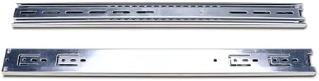 Rosewill Sliding Chassis Rail Kit for 2U to 5U Chassis (Adjustable 20" to 33.5" Depth) 3-Section for Server Case/Rackmount Case - RSV-RL20H|B0D9NLQV21