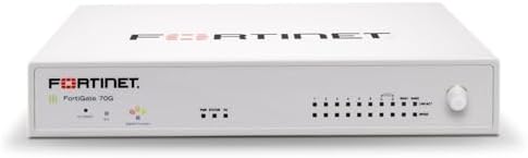 Fortinet FortiGate-70G Firewall for Branch and Small Offices with 3-Year FortiGuard AI-Powered Unified Threat Protection Services (FG-70G-BDL-950-36
