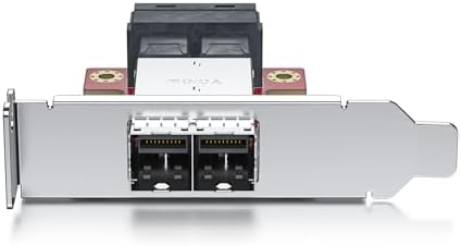 Fiber 12G Internal PCIe Controller Card, 8 Ports 12Gb/s SATA + SAS HBA Card, Broadcom's 3008 Chip, PCI Express 3.0 X8, 2X Mini SAS SFF-8643 Ports, Same as 9300-8I with Low Profile Bracket