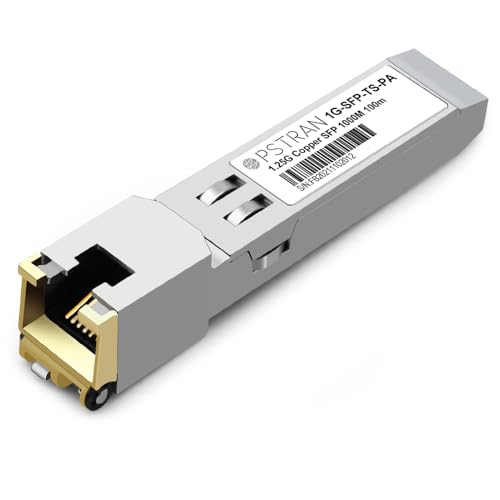 1000BASE-SX SFP Optical Transceiver Module Compatible with HPE Aruba J4858D J4858DCM JL745A Q8N53A ProCurve J4858C J4858B J4858A 850nm 550m DDM Duplex LC MMF 10pcs/Pack