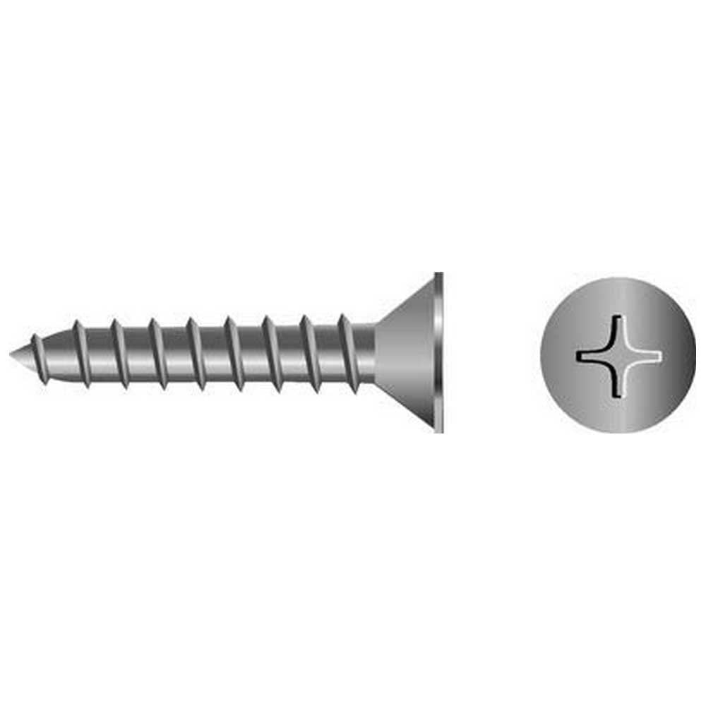 Seachoice 59518 Stainless Steel Phillips Machine Screw - Flat Head