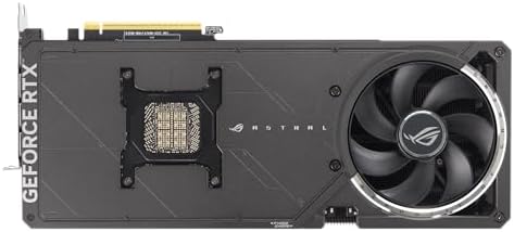 ASUS ROG Astral GeForce RTX 5090 White OC Edition Gaming Graphics Card (PCIe 5.0, 32GB GDDR7, HDMI/DP 2.1, 3.8-slot, 4fan design, Axial-tech fans, patented vapor chamber, Phase-change GPU thermal pad