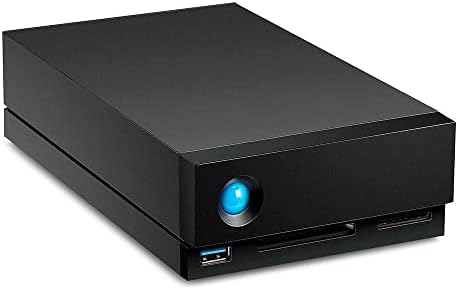 LaCie d2 Professional 14TB External Hard Drive Desktop HDD – Thunderbolt 3 USB-C USB 3.0, 7200 RPM Enterprise Class Drives, for Mac and PC Desktop, 1 Month Adobe CC (STHA14000800