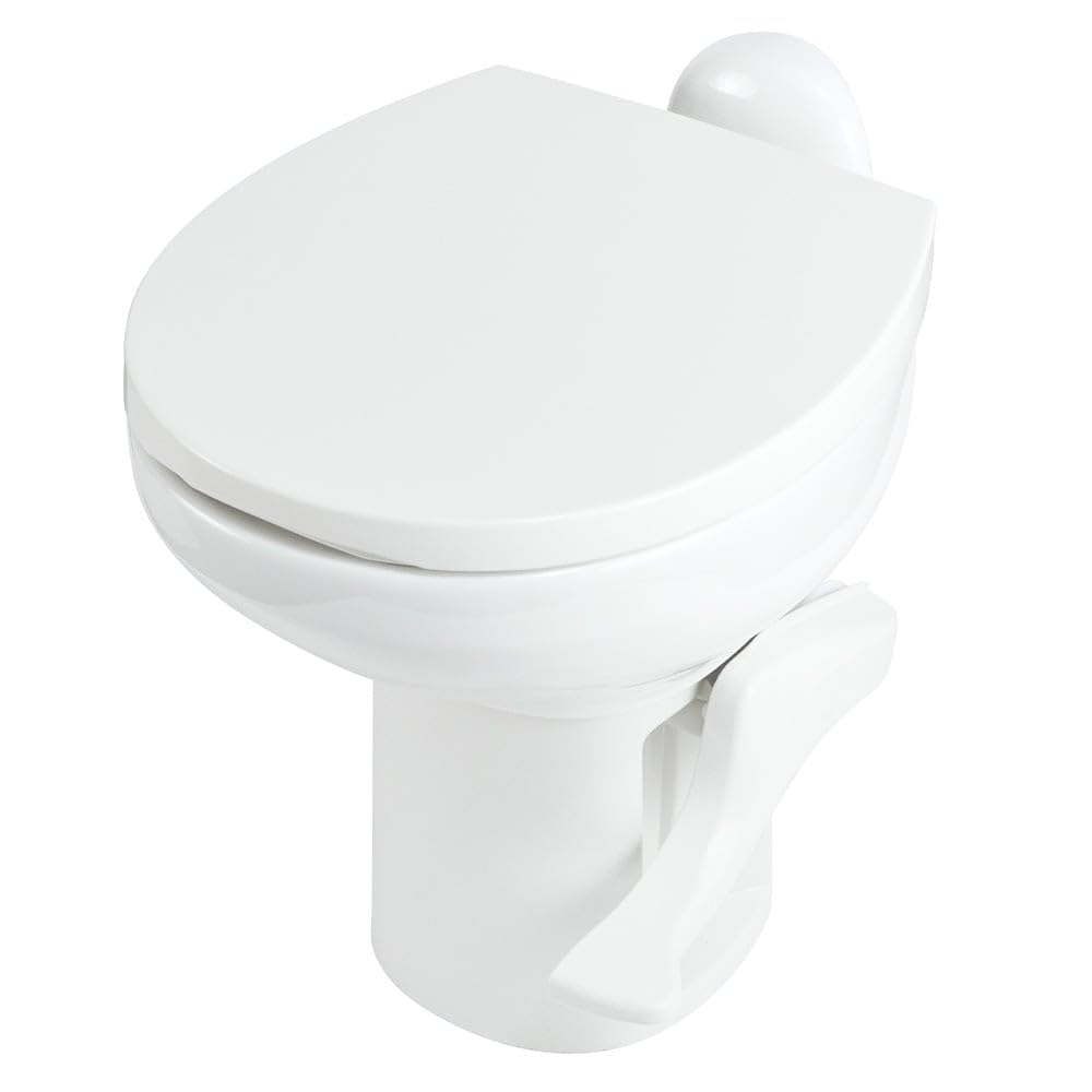 Thetford 42058 Aqua-Magic Style II China Toilet, High Profile, White w/o Sprayer